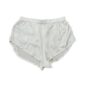 Lunya Ivory Washable Silk Sleep Shorts Size M